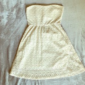 Strapless Lacey summer dress!